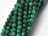 Natural Malachite Beads, 3mm Micro Faceted-BeadDirect