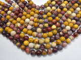 Mookaite Beads Round Beads, 10mm-Gems: Round & Faceted-BeadDirect