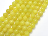 Lemon Jade, 10mm Round beads-BeadDirect