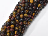 Tiger Eye Beads, 3 color, 6mm, 15 Inch-BeadDirect