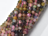 Watermelon Tourmaline Beads, 2x3mm Micro Faceted Rondelle-Gems:Assorted Shape-BeadDirect