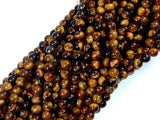 Tiger Eye, 4.5mm Round Beads-Gems: Round & Faceted-BeadDirect