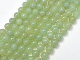 New Jade Beads, 8mm (8.7mm) Round-Gems: Round & Faceted-BeadDirect