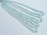 Aquamarine 6mm-14mm Graduated Round-BeadDirect