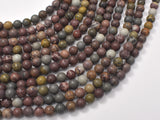 Artistic Jasper Beads, 6mm (6.3mm), Round-Gems: Round & Faceted-BeadDirect