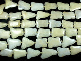 Yellow Jade Beads, Approx (19-28) mm x (24-36) mm Free Form Beads-Gems:Assorted Shape-BeadDirect