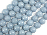 Angelite, 12mm Round Beads-Gems: Round & Faceted-BeadDirect