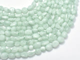 Green Angelite Beads, 6x8mm Nugget Bead-Gems: Nugget,Chips,Drop-BeadDirect