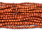 Dragon Blood Wood Beads, 8mm Round Beads, 35 Inch-Wood-BeadDirect