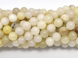 Jade Beads, 8mm, Round Beads, 15 Inch-BeadDirect