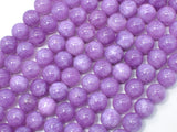 Malaysia Jade Beads- Lilac, 8mm (8.4mm) Round-Gems: Round & Faceted-BeadDirect