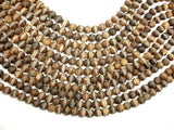 Matte Tibetan Agate Beads, 8mm Round Beads-Agate: Round & Faceted-BeadDirect