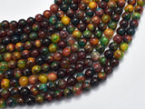 Malaysia Jade - Green & Yellow 6mm Round-BeadDirect