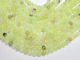 Jade - Light Green, 8mm Round-Gems: Round & Faceted-BeadDirect