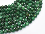 Green Mica Muscovite in Fuchsite 8mm-BeadDirect