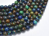 Natural Azurite 8mm Round-BeadDirect