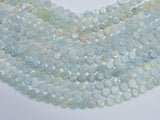 Aquamarine 8.5-9.5mm Coin Beads-BeadDirect