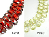 CZ beads, 6 x 9 mm Faceted Pear Briolette-Cubic Zirconia-BeadDirect