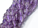 Amethyst, Light Purple, 8x12mm Nugget Beads, 15.5 Inch-Gems: Nugget,Chips,Drop-BeadDirect
