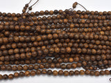 Tiger Skin Sandalwood Beads, 8mm Round Beads-BeadDirect