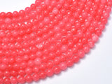 Jade Beads - Pink, 6mm Round-BeadDirect