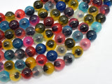 Sugar Heart Agate 8mm Round-BeadDirect