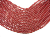 Matte Carnelian Beads, 6mm Round Beads-Gems: Round & Faceted-BeadDirect