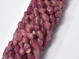 Pink Tourmaline Beads, Approx 6x8mm Nugget Beads-Gems: Nugget,Chips,Drop-BeadDirect