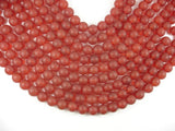 Matte Carnelian Beads, 10mm Round Beads-Gems: Round & Faceted-BeadDirect