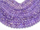 Amethyst, 10mm (10.2mm) Round Beads, 15.5 Inch, Full strand-Gems: Round & Faceted-BeadDirect