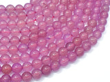 Jade Beads-Mauve, 8mm Round Beads-Gems: Round & Faceted-BeadDirect