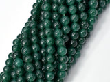 Jade Beads-Emeral, 6mm (6.3mm) Round Beads-Gems: Round & Faceted-BeadDirect