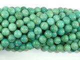 African Amazonite Beads, 7.5mm-Gems: Round & Faceted-BeadDirect