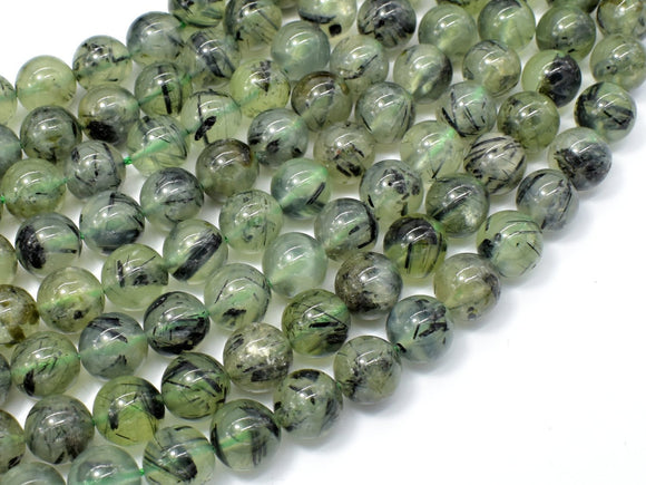Prehnite Beads, 10mm Round Beads-Gems: Round & Faceted-BeadDirect