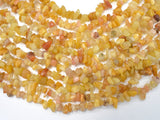 Yellow Jade Beads, 4-9 mm Chips Beads, 34 Inch-Gems: Nugget,Chips,Drop-BeadDirect
