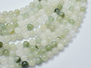 Natural Jade 6mm (6.7mm) Round-BeadDirect