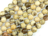 Feldspath Beads, Tiger Jasper Beads, 10mm Round Beads-Gems: Round & Faceted-BeadDirect