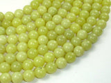 Olive Jade Beads, 10mm Round Beads-Gems: Round & Faceted-BeadDirect