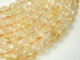Genuine Citrine Beads, 11mm Faceted Round Beads-Gems: Round & Faceted-BeadDirect