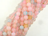 Agate Beads, 6mm(6.5mm) Round Beads-Gems: Round & Faceted-BeadDirect