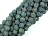 Matte Kambaba Jasper Beads, 8mm Round Beads-Gems: Round & Faceted-BeadDirect