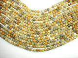 Dendritic Opal Beads, Yellow Moss Opal Beads, 6mm Round Beads-Gems: Round & Faceted-BeadDirect