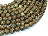 Tibetan Agate Beads, 10mm Round Beads-Agate: Round & Faceted-BeadDirect