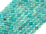 Light Blue Agate Beads, 6mm Faceted Round Beads-Agate: Round & Faceted-BeadDirect