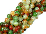 Agate Beads, 10mm (10.5 mm) Round Beads-Agate: Round & Faceted-BeadDirect