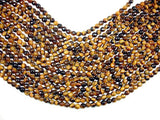 Tiger Eye Beads, 6mm Faceted Round-Gems: Round & Faceted-BeadDirect