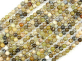 Dendritic Opal Beads, Moss Opal, 4mm Round Beads-Gems: Round & Faceted-BeadDirect