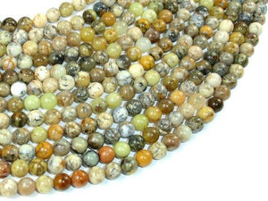 Dendritic Opal Beads, Moss Opal, 6mm Round Beads-Gems: Round & Faceted-BeadDirect