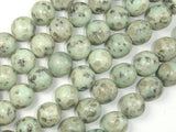 Sesame Jasper Beads, Kiwi Jasper, 12mm-Gems: Round & Faceted-BeadDirect