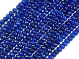 Dark Blue Jade, Approx 4 x 6mm Faceted Rondelle-Gems:Assorted Shape-BeadDirect